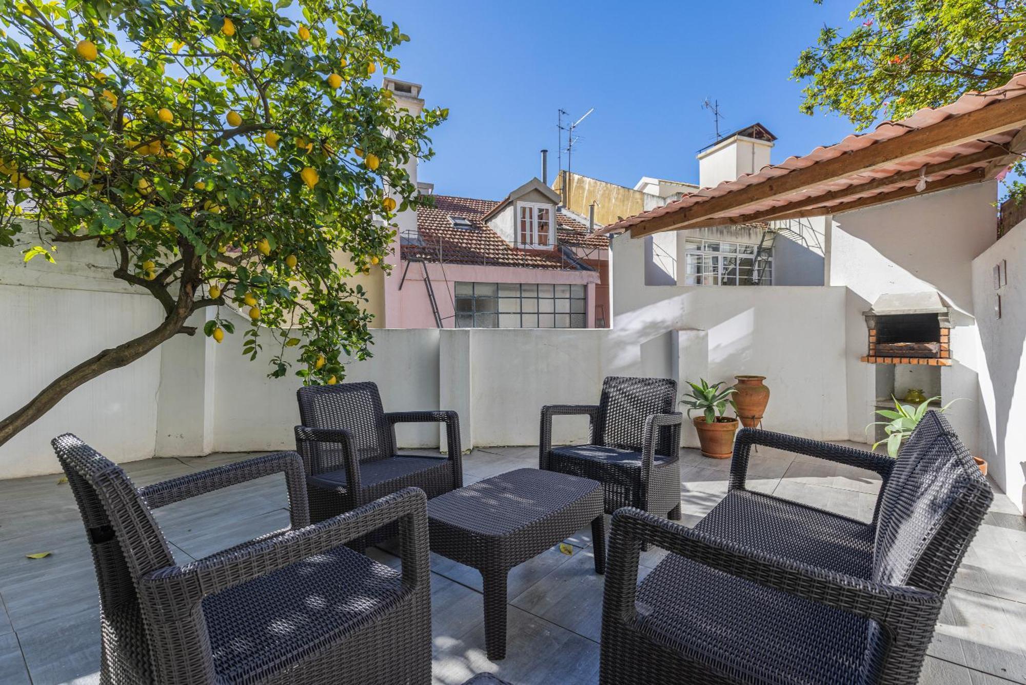 Apartamento Moderno Com Terraco Lisboa Eksteriør billede