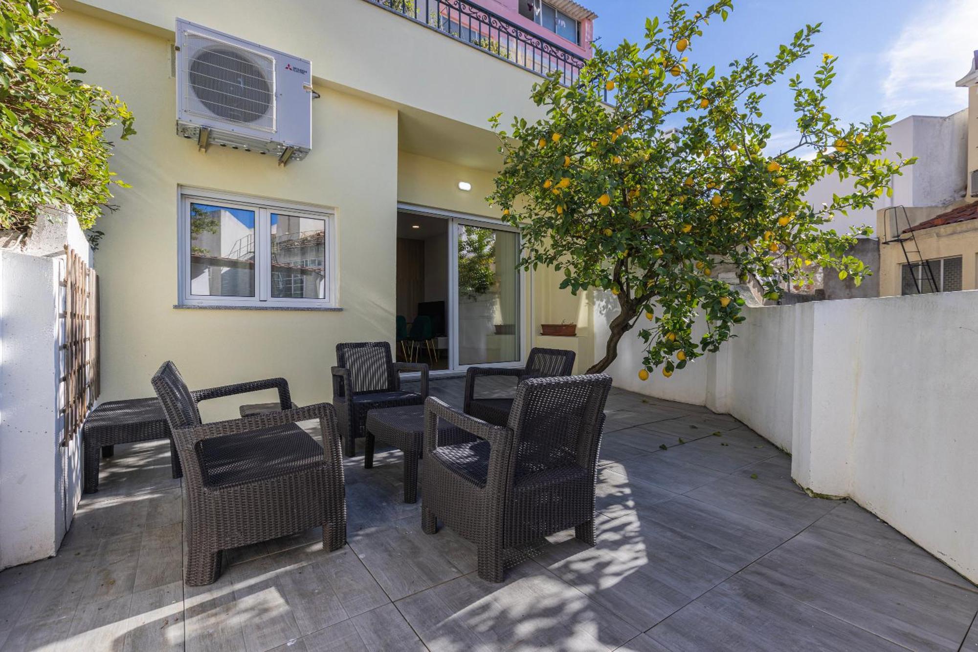 Apartamento Moderno Com Terraco Lisboa Eksteriør billede